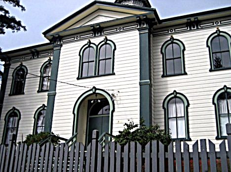 Bodega Schoolhouse from The Birds; by Suzi Rosenberg