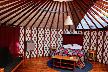 Treebones Yurt; CC Toby Bradbury