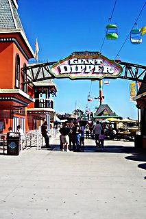 Santa Cruz Beach Boardwalk; CC Camille and CR Hawlaske